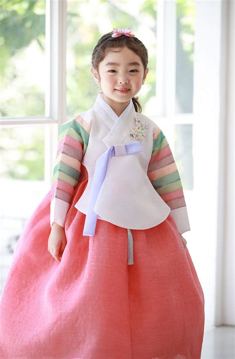 korean traditional dress for girl